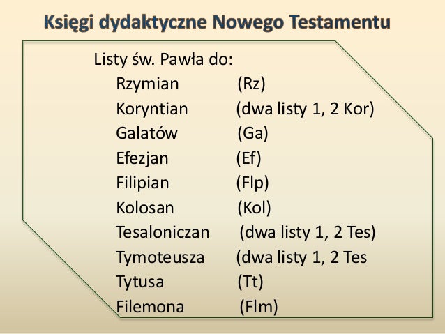 3.2 3.3. list i kanon biblijny