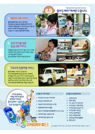 플라잉베베  아기와 엄마를 위한 특별한 여행