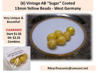 CLEARANCE
Start $1.50
SH: $2.25
Combine
 