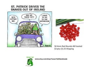 50 4mm Red Rounds AB Faceted
$3 plus $3.25 Shipping
 