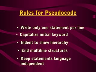 pseudo code basics | PPT