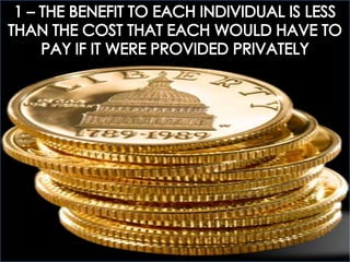 ECOGOV: 3.3 PROVIDING PUBLIC GOODS