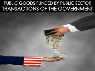 ECOGOV: 3.3 PROVIDING PUBLIC GOODS