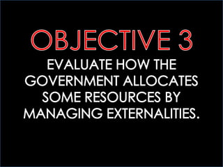 ECOGOV: 3.3 PROVIDING PUBLIC GOODS