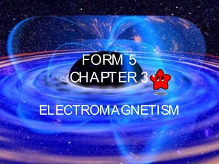 FORM 5
CHAPTER 3
ELECTROMAGNETISM
 