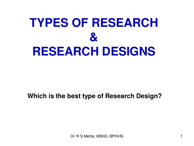 Three types of order for the research paper are