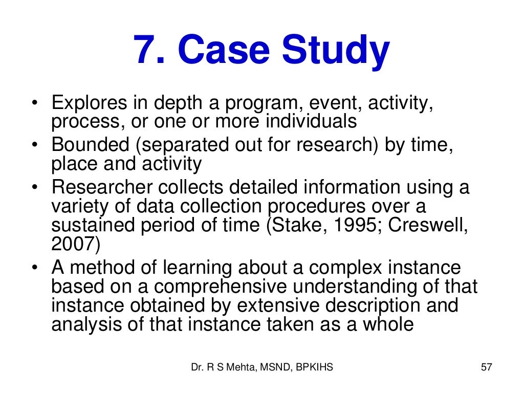 3. types of research study