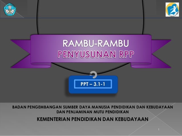 3 1 1 rambu rambu penyusunan rpp tematik