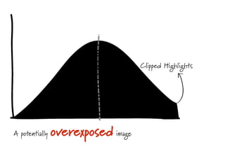 Clipped Highlights
A potentially overexposed image
 