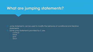 3.looping(iteration statements) | PPTX