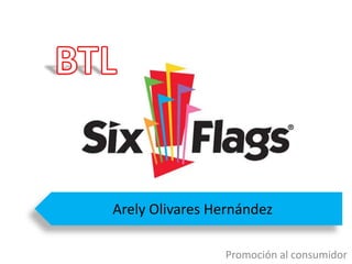 Promoción al consumidor
Arely Olivares Hernández
 