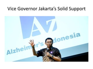 Vice Governor Jakarta’s Solid Support
 