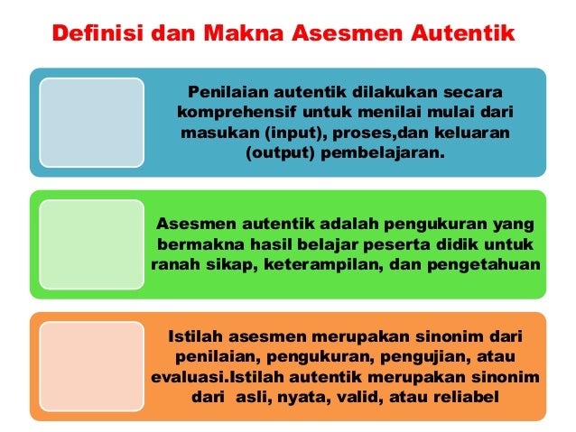 3. penilaian autentik