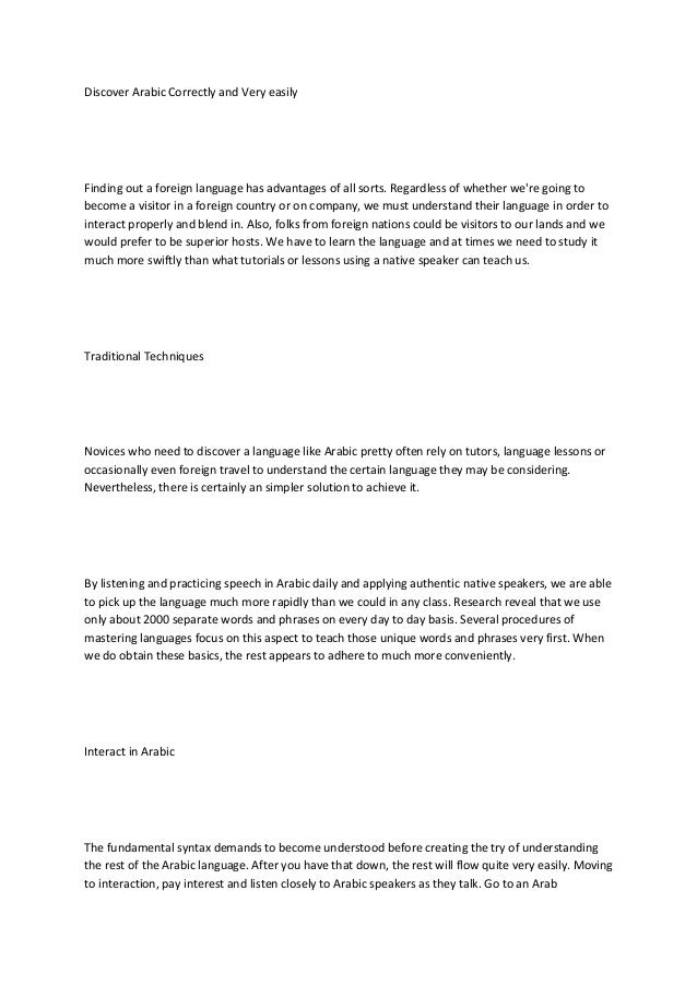 Mels Publications Learn To Speak Arabic