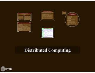 Distributed Computing and Big Data