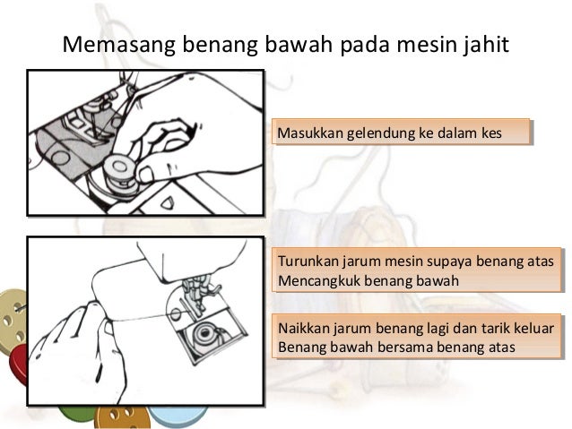 Cara Pasang Benang Mesin Jahit / Memasang Benang Pada Mesin Jahit