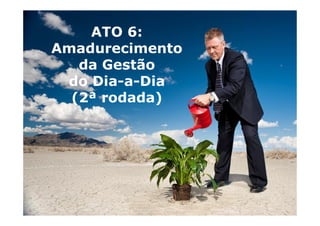 ELO Group, Michael Rosemann e Paul Harmon – 2011 ©
ATO 6:
Amadurecimento
da Gestão
do Dia-a-Dia
(2ª rodada)
 