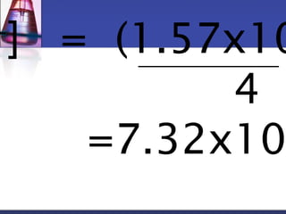 Ba2+] = (1.57x10-4 
=7.32x10- 