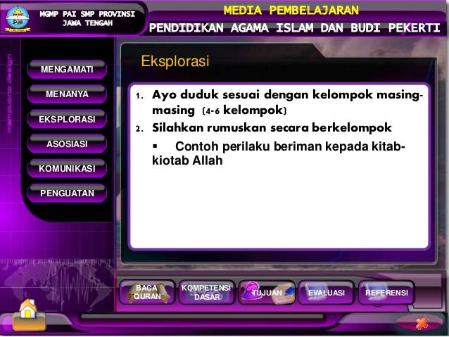 3. perilaku beriman kepada kitab allah