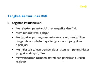 3.1.1 rambu rambu penyusunan rpp rev | PPTX