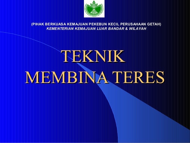 3 Teknik Membina Teres