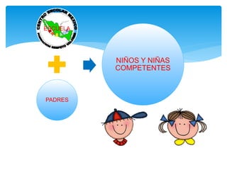 ESCUELA 
PADRES 
NIÑOS Y NIÑAS 
COMPETENTES 
 