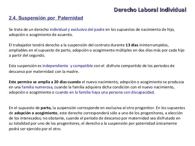 3.derechos y deberes laborales, suspensión y permisos