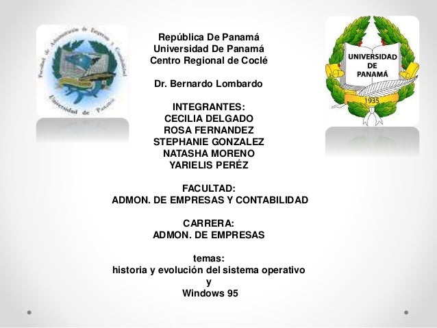 Historia y Evolución del Sistema Operativo y Windows 95