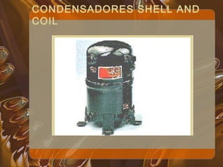 CONDENSADORES SHELL AND
COIL
 
