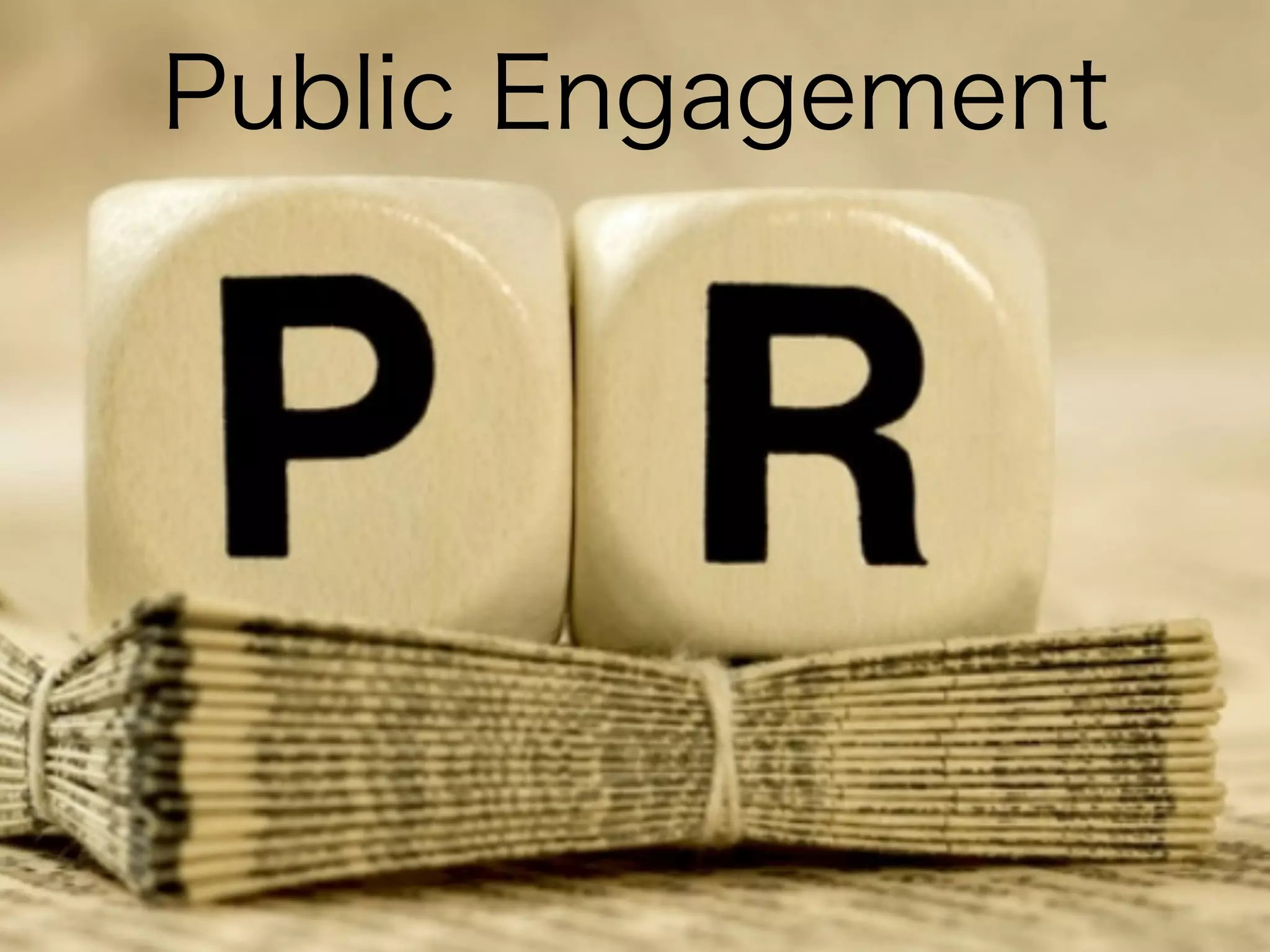Public Engagement 
 