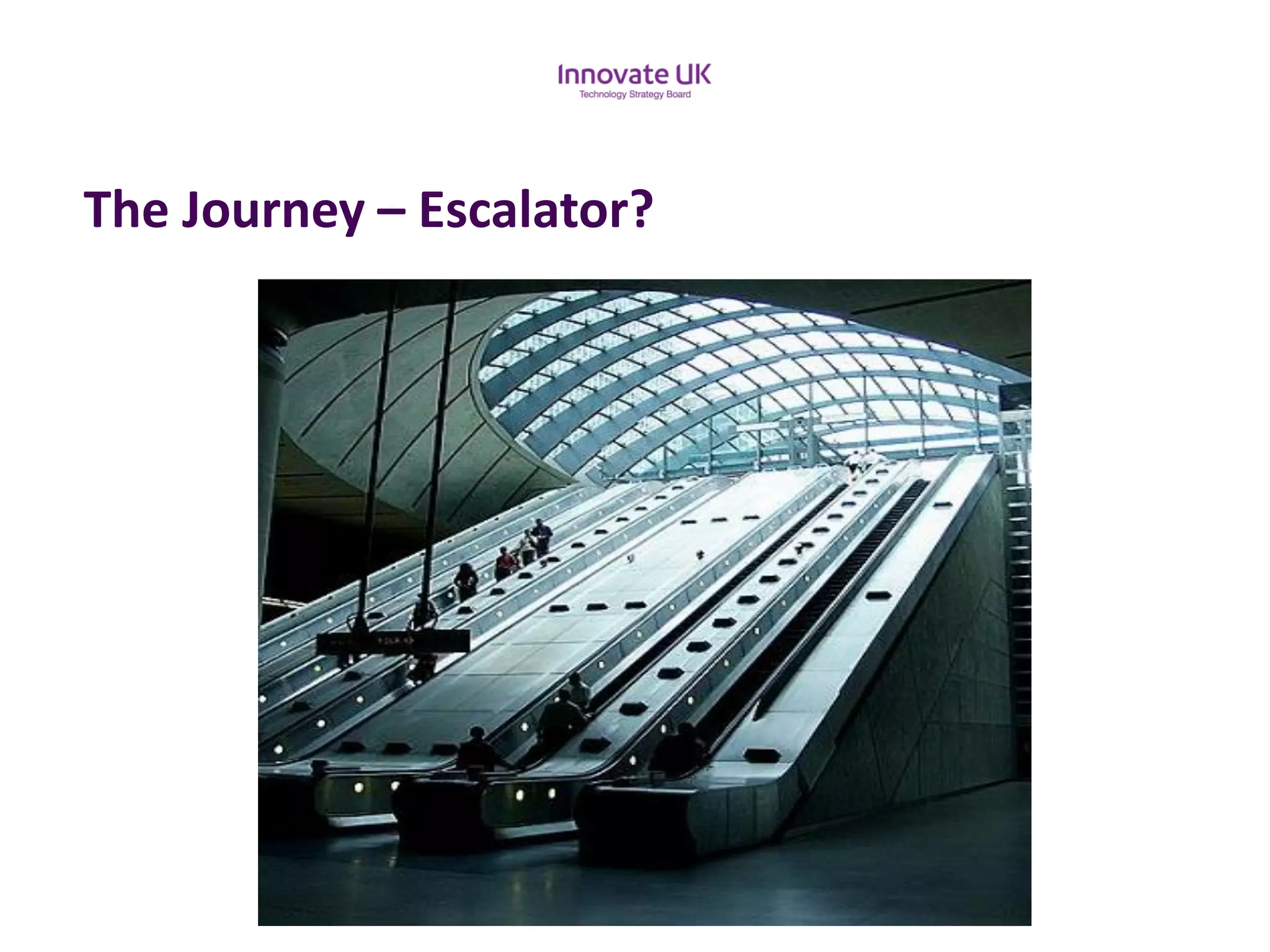 The Journey –Escalator?  