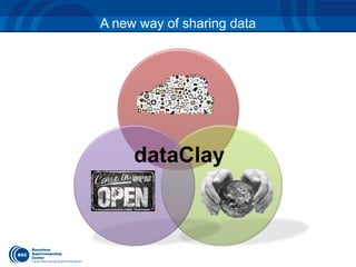 A new way of sharing data 
dataClay 
 