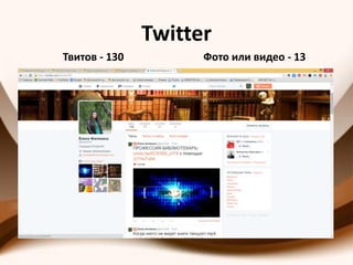 Twitter
Твитов - 130 Фото или видео - 13
 