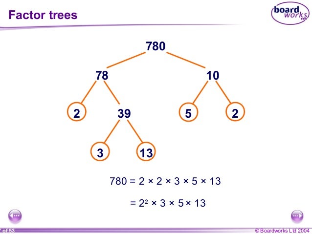 3. multiples, factors and primes