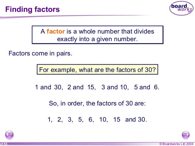 3 multiples factors and primes factors of 3