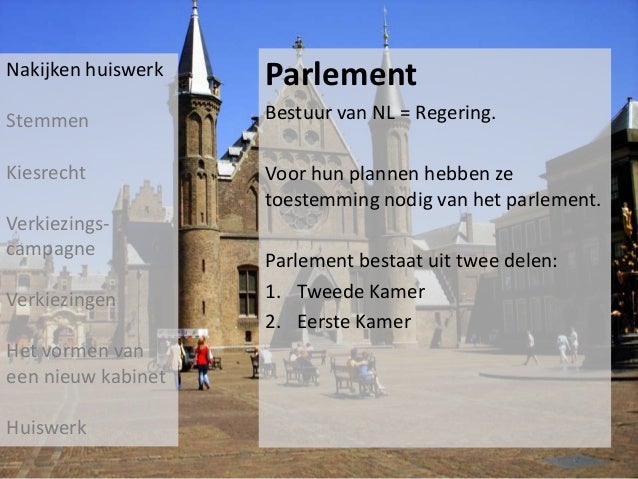 3.6 en 3.7 regering en parlement