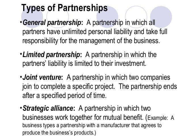 types of business ownerships