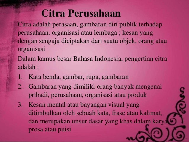 3 Identitas Citra Dan Reputasi Perusahaan 3 Identitas Citra Dan Reputasi Perusahaan