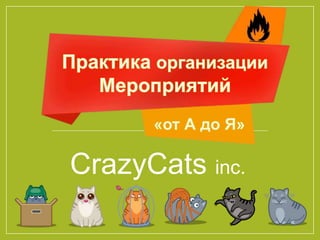 CrazyCats inc.
 