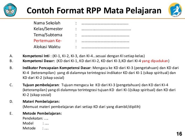 rambu rambu penyusunan rpp 
