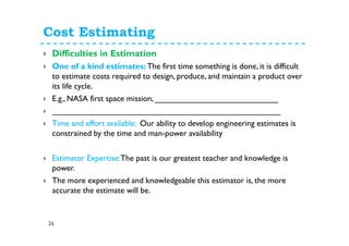 3. eng. cost and estimation | PDF