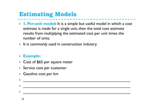 3. eng. cost and estimation | PDF