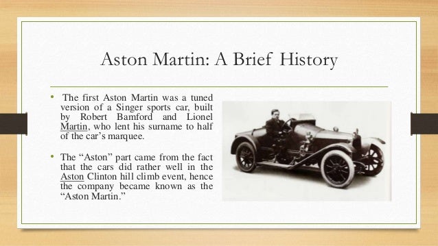 Strategy Analysis on Aston Martin