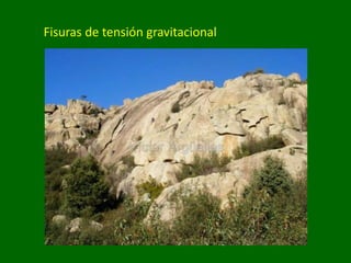 Fisuras de tensión gravitacional
 