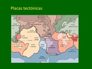 Placas tectónicas
 