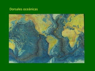 Dorsales oceánicas
 