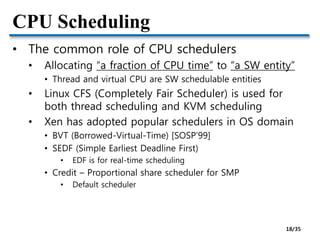 3. CPU virtualization and scheduling Slide 18