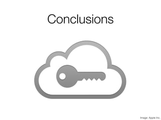 Conclusions
Image: Apple Inc.
 