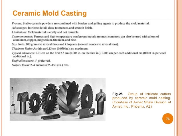 3.expendable mold casting