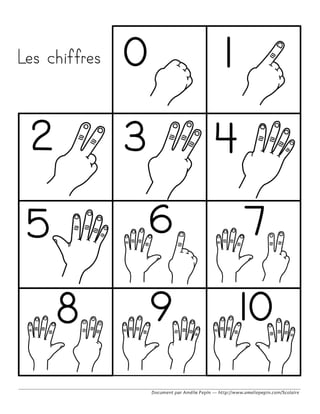 3.  conteo preescolar